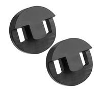 2 Pieces Cello Mute Round Cello Practice Mute Rubber Cello Silencer Premium Musical Instruments Accessory, Black