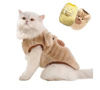 2 Pieces Chihuahua Cute Dog Clothes Puppy Winter Extra Small Pet Dachshund Warm Fleece Sweater Shirt Vest for Mini Newborn Dogs (Set-E, Small(3.3-4.4 lbs))