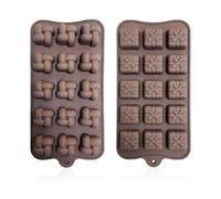 2 Pieces Chocolate Molds, Dessert Silicone Molds, 3D Molds, DIY Dessert Jelly, Kitchen Baking Utensils