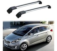 2 Pieces Compatible with KIA Carens 5-dr MPV MK3 2013-2020 Car Roof Rack Rail Cross Bars Aluminium Cross Bars Railing Carrier,A