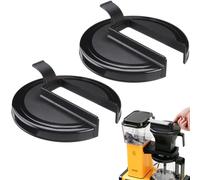 2 pieces compatible with moccamaster replacement parts，Replacement lid for Moccamaster brew baskets，Applicable Technivorm Moccamaster Coffee Maker Brew Baskets of (Plastic, black)