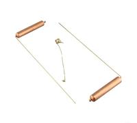 2 Pieces Copper Divining Rod Tools for Metal Detection and For Divination Practices Suitable for Various Experience Levels (A)