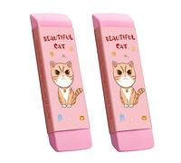 2 Pieces Cute Cartoon Erasers Pencil Super Jumbo-Big Art Painting Eraser Giant Prize Gifts