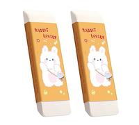 2 Pieces Cute Cartoon Erasers Pencil Super Jumbo-Big Art Painting Eraser Giant Prize Gifts