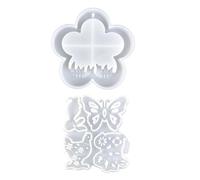 2 Pieces Detailed Silicone for Bird House and Holder Creation Portable for Hobbyists and Artistics Festival Gifts