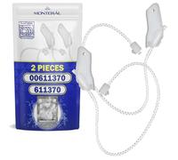 2 Pieces Dishwasher Door Cord with Original Code 00611370 611370 for Bosch for Balay for Constructa for Siemens for Neff - Warranty 10 Years - MONTERAL