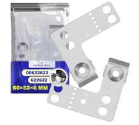 2 Pieces Dishwasher Mounting Brackets Left and Right with the Original Code 622622 00622622 for Bosch for Balay for Siemens for Constructa for Neff - MONTERAL