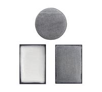 2 Pieces Double-Sided Cleaning Blocks, 1 Piece Waxed Sponge, Car Soft Cleaning Sponge, Multi-Function Cleaning Tool, Reusable Cleaning Blocks.