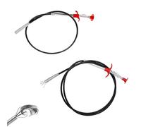 2 Pieces Drain Unblocker Tool, Retractable Drain Cleaner Tool, 90 cm and 200 cm Pipe Unblocker Tool, Four-Prong Design Flexible Grabber Pickup Tool, for Toilets, Drains and Sinks