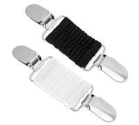 2 Pieces Dress Clips Back Cinch Set, 4.6 inch Waist Cincher Clip, Sweater Clips, Scarf Clip, Clothes Clips, Shawl Clips, Retro Cardigan Collar Clips, Travel Hat Clips for Women Girl Decor