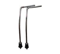 2 Pieces Drum Accessories Metal Heavy Duty Drum Stand Durable Drum Legs Drum Parts