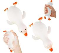 2 Pieces Duck Shape Squeeze Toy, Squeeze Duck Stress Fidget Toy, Cute Ducks Shape Slow Rebound, Reusable Fidget Pinch Toys, For Kids Boys Girls Children Teens Adults Women Men Kindergarten