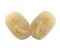 2 Pieces each Packs Colored Afro Kinky Bulk Human Hair for Dreadlock Creation and to repair Existing Locs 8 Inch (Blodne #613)