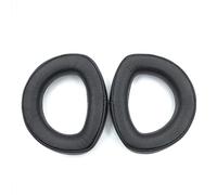 2 Pieces Earpads Sheepskin Leather Ear Pads Cushion Earphone Pads For HD700 Gaming Headset Muffs Headphone Cushion Over The Head Headset Repair Parts Noise Reduction Round Three-dimensional