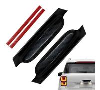 2 Pieces Exterior Modification Accessories For Sedan SUVs Car Automotive Vehicles | Car Reversing Camera Anti-Rain Cover | Exterior Automotive Upgrade | Rain Shield Shade Trim For Backup Camera