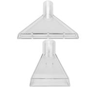 2 Pieces Extractor Vacuum Attachment 2 Sizes Vacuum Cleaner Attachment Clear Extractor Car Detailing Nozzle Adapter for Upholstery & Carpet Cleaning & Auto Detailing Home Tools