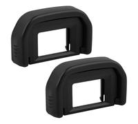 2 Pieces Eyepiece Camera Eyepiece for Replacement EF for Canon EOS 300D 350D 400D 450D 500D 550D 600D 1000D 1100D 700D 100D Canon Rebel XT XTi XS XSi