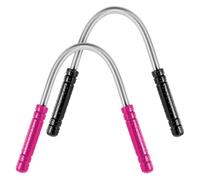 2 Pieces Facial Hair Remover Spring Eyebrow Face Epilator Threading Tool Remove Hair from Upper Lip, Chin, Cheeks and Neck for Women Girls or Men (Black, Rose Red)