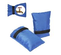 2 Pieces Faucet Protective Cover, Faucet Anti-Freeze Cover, Faucet Anti-Frost Cover, Faucet Warm Cover, Outdoor Faucet Cover, Warm and Anti-Freeze in Winter (Blue)