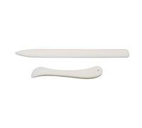 2 Pieces Faux Bone Folder Scorer Crease Marker for Paper Crafts, Card Making, Office Supplies Durable and Practical