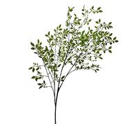 2 Pieces Faux Nandina Domestica Branches, Long Stems Faux Branches Twigs, Artificial Branches Plants for Home Tall Vase Indoor Outdoor Table Centerpiece Garden Party Decor 110cm / 43in
