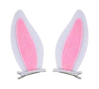 2 Pieces Felts Rabbits Hair Clip Secure Grip Design Accessories For Kids Adults Lightweight Practical Hairpins Secure Grip Clip For Active Wear