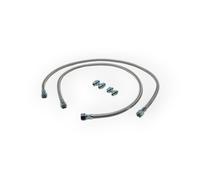2 PIECES FLEXIBLE PIPE FOR DIESEL BURNER 3/8X1/8 CM 100