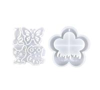 2 Pieces Flexible Silicone for Bird House and Holder Making Easy to Cleaning and Store Organization Pendant