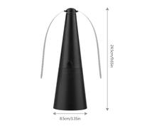 2 Pieces Fly Fans for Tables, Fly re-pellent Fan, Portable Flys Fan for Outdoor, Flying De-terrent Spinner, USB or Batteries Powered, Keep Food Clean for Indoor Outdoor Picnic BBQ Party