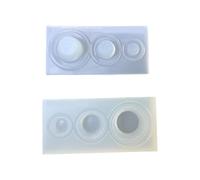 2 Pieces Food Safe Ice Cream Container Flexible Crafting Supplies for Projects Supplies Reusable Silicone Craft