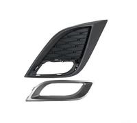 2 Pieces Front Bumper Fog Light Grill Covers for For MAZDA 3 2010 2011 Left & Right Side Replacement Parts Designed for Effective Installation (Left)