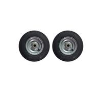 2 Pieces Front Wheel Assembly 634-04100A 634-04100 Compatible With MTD Walk-Behind Mowers 11A 12A 12AV 12AE Compatible With Yard Machines Push Mowers 26MB 26MC 26MY 445E