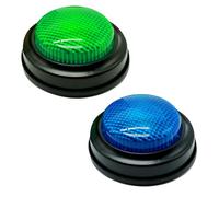 2 Pieces Game Buzzers, Answer Buzzer, Buzzer Classroom, Game Show Buzzers, Buzzers Game Children, Suitable for Playing at Home and Teaching for Children from 3 Years