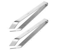 2 Pieces Garlic Peeler for Removing Bones & Scales Manual Fish Bone Tweezers