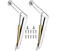 2 Pieces Gas Spring Lid Stay,Heavy Duty Gas Spring,100N/10KG Safety Hinges for Toy Box,Tatami Supports Gas Strut Hydraulic Rod, for Kitchen Cabinet Door Cupboard Toy Box Pneumatic Stop Support