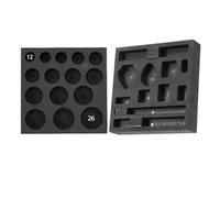 2 Pieces Graphite Ingot Molds, HOMOMSAE 11-in-1 & 15-in-1 Metal Molds Set for Casting DIY Gold Silver Aluminum Copper Brass(11 Holes-A +15 Holes)