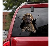 2 Pieces Great Dane Car Decals, Dog Car Stickers Pack of 2 - Realistic Great Dane Stickers for Car Windows, Walls Series 47 Size 12" X 12"