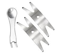 2 Pieces Guitar Wrench And 1 Piece Nail Picker, Stainless Steel Tools, Picking Tools, Guitar Repair Accessories.