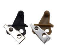 2 Pieces Hair Clipper Power Swithes, Hair Clipper Replacement Accessories Repairing Parts Compatible with Wahl 5 Star Magic Clip Senior Super Taper 8148 8504 1919 8591 Hair Clippers (Black&Brown)