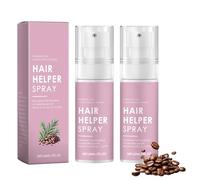 2 Pieces Hair Helper Spray,60 Ml Natural Hair Helper Spray,Makes Hair Thicker and Fuller,Repairing Thinning Hair Makes Hair Thicker Unisex Suitable for All Hair Types