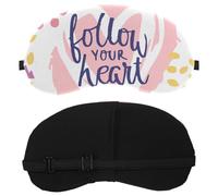 2 Pieces Halloween Ghost Pattern Eye Mask for Side Sleeper, Sleeping Mask, Sleep Eye Mask, Soft Eye Shade Cover for Travel, Nap, Plane, Light Blocking