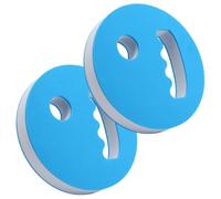 2 Pieces Hand Held Water Aerobic Paddles for Swimming Pool Fitness Training | Aquatic Muscle Toning Gear for Adults and Kids to improve Upper Body Strength in the Pool
