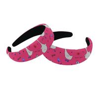2 Pieces Headband for Women, Goose No Slip Hairbands, Cute Hair Headbands, Thick Hair Wide Top Hair Hoops, Hair Accessories