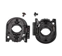 2 Pieces Helmet Base Replacement for Mt-v-28B Visor Len Base Left and Right Easy Installation Plastic Shield Base