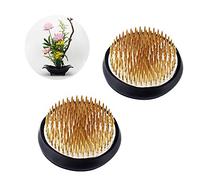2 pieces high quality flower frog round holder for arrangements, size 6 x 6 cm flower stick gel