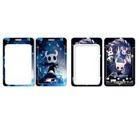 2 Pieces Hollow Animated Knight Badge Holder with Lanyard | For ID Card, School, Office, Canteen, Bus (5)