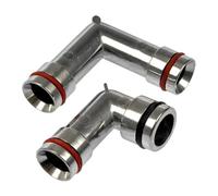 2 Pieces HVAC Heater Hose Fittings Engine Conversion Kits 47065HP 12565082 24503423 for 3.8L Model to Improve Efficiency Easy Installation Car Accessories