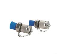2 Pieces Hydraulic Pressure Test Adapter Constructed From Carbon Steel For Reliable Sealing In High Low And Negative Pressure Systems With For Pt M16x2 To Npt 1/4 M10x1 9/16unf For Industrial Use(A)