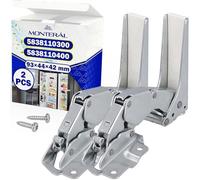 2 Pieces Integrated Fridge Door Hinges 5838110300 5838110400 for Beko