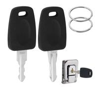 2 Pieces Keys Compatible with TSA, 007&002, Travel Key, Suitcase Key Lock TSA Luggage, Emergency Key for Padlock, Multifunctional Universal, Customs Lock Replacement Keys